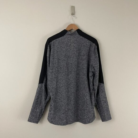 Lululemon Surge Shield 1/2 Zip Pullover in Black/Gray Men's Size XL - Picture 2 of 6